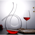 Decanter de vinho de cristal sem chumbo Decanter de vidro de vidro